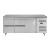 Tavolo refrigerato 403 litri 1 porta 4 cassetti 14_0005371