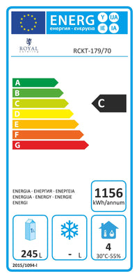 Tavolo refrigerato 403 litri 1 porta 4 cassetti 14_0005371