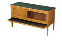 Conigliera piccola casa per animali 116 x 66 x 45 cm