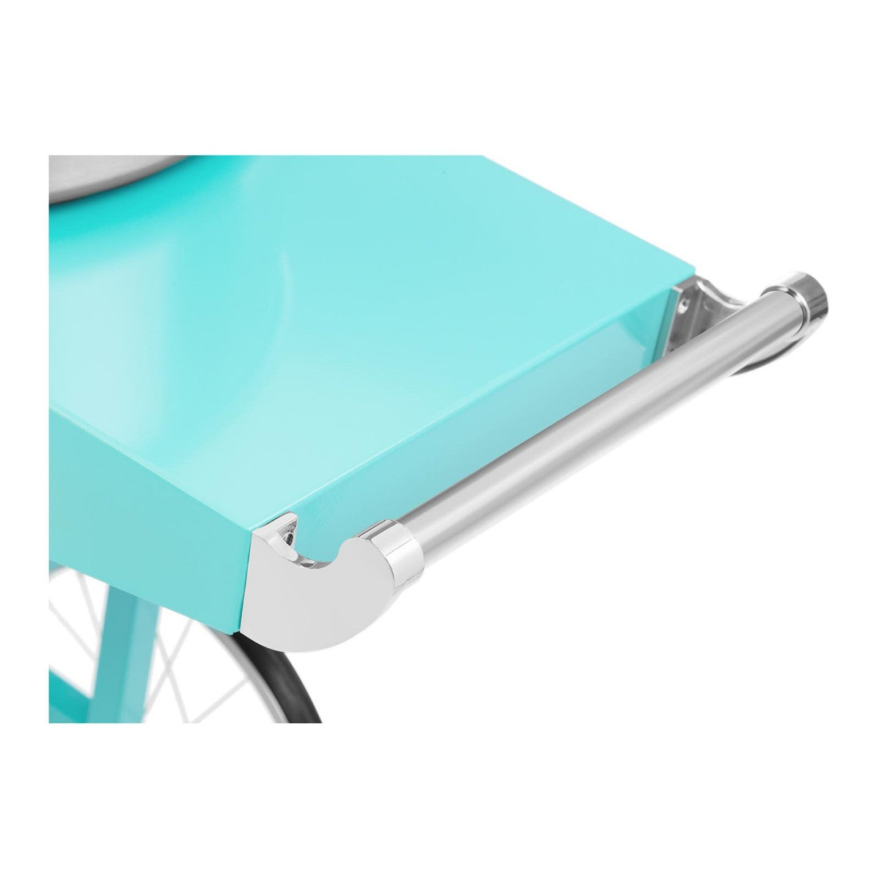 Macchina per zucchero filato con carrello 52 cm 1200 watt turchese 14_0002278