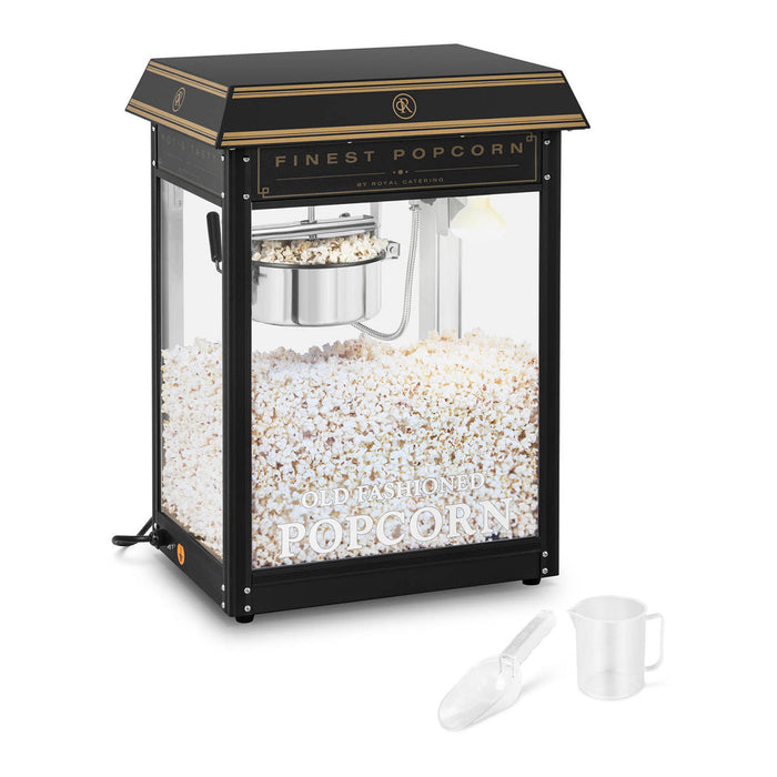 Macchina per popcorn nera e oro 14_0002332