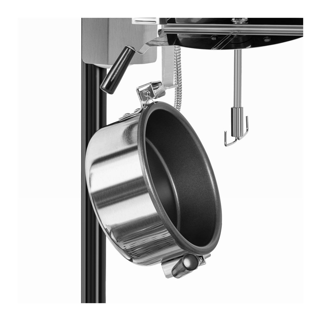 Macchina per popcorn nera e oro 14_0002332