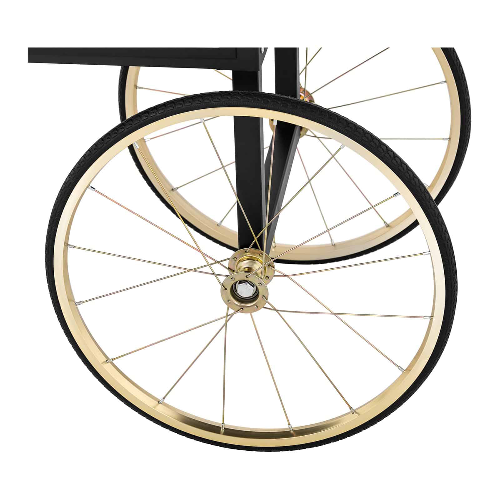 Carrello popcorn nero e oro 14_0004912