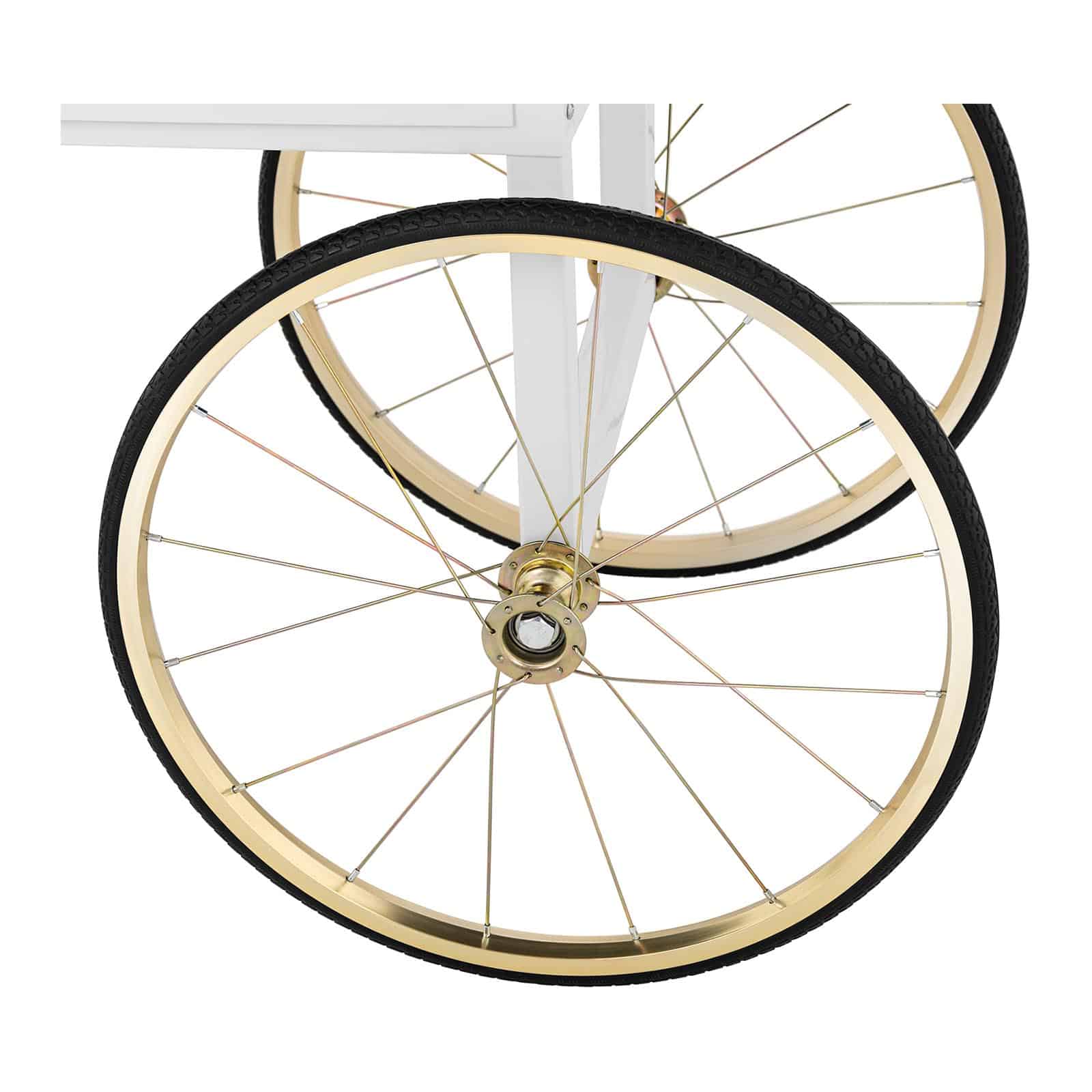 Carrello popcorn bianco e oro 14_0004913