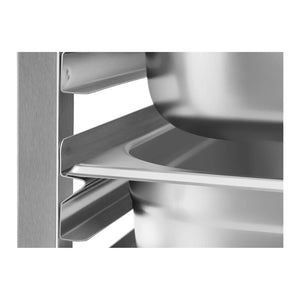 Carrello porta teglie GN professionale a 7 guide, acciaio inox 14_0005062