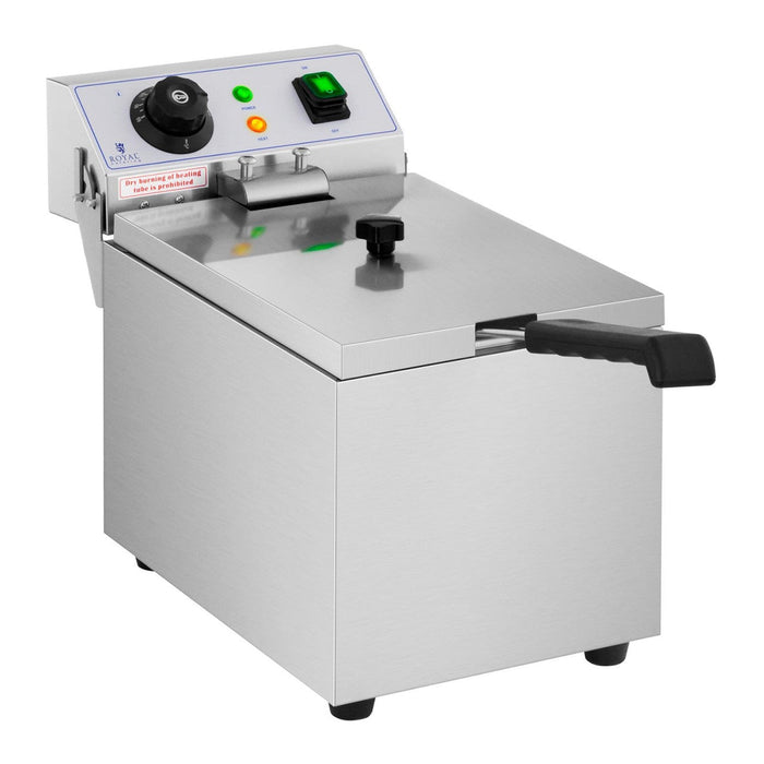 Friggitrice elettrica professionale da ristorante 8 litri 230 volt 14_0001796