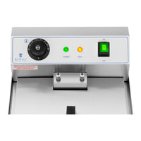 Friggitrice elettrica professionale da ristorante 10 litri con rubinetto di scarico 14_0001780