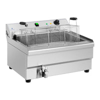 Friggitrice professionale per ciambelle ristorante 30 litri 9.000 W zona fredda 14_0001770