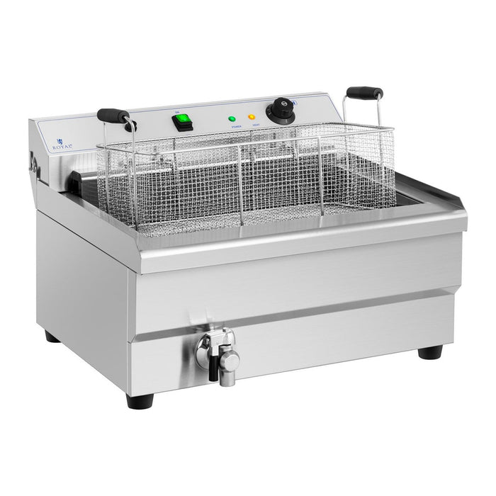 Friggitrice professionale per ciambelle ristorante 30 litri 9.000 W zona fredda 14_0001770