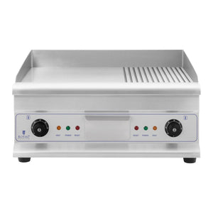 Piastra elettrica doppia rigata plancha 60 cm 6.400 watt 14_0002861