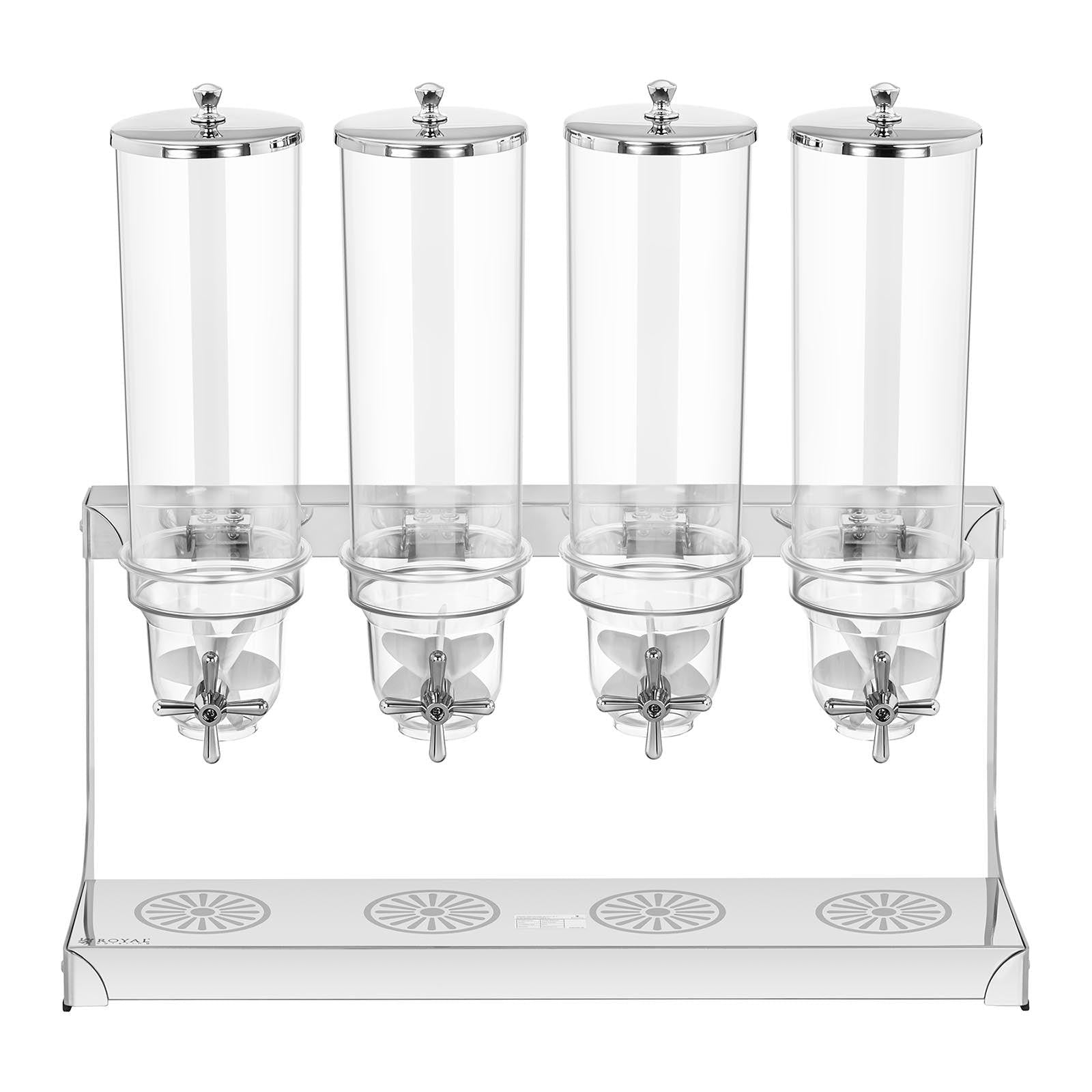 Dosatore cereali 4 x 3,5 litri 4 contenitori 14_0000141