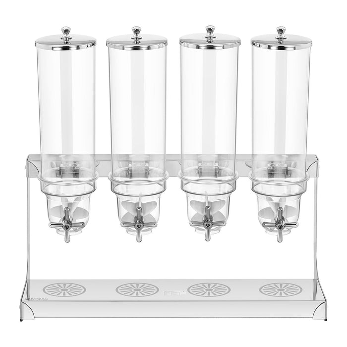 Dosatore cereali 4 x 3,5 litri 4 contenitori 14_0000141