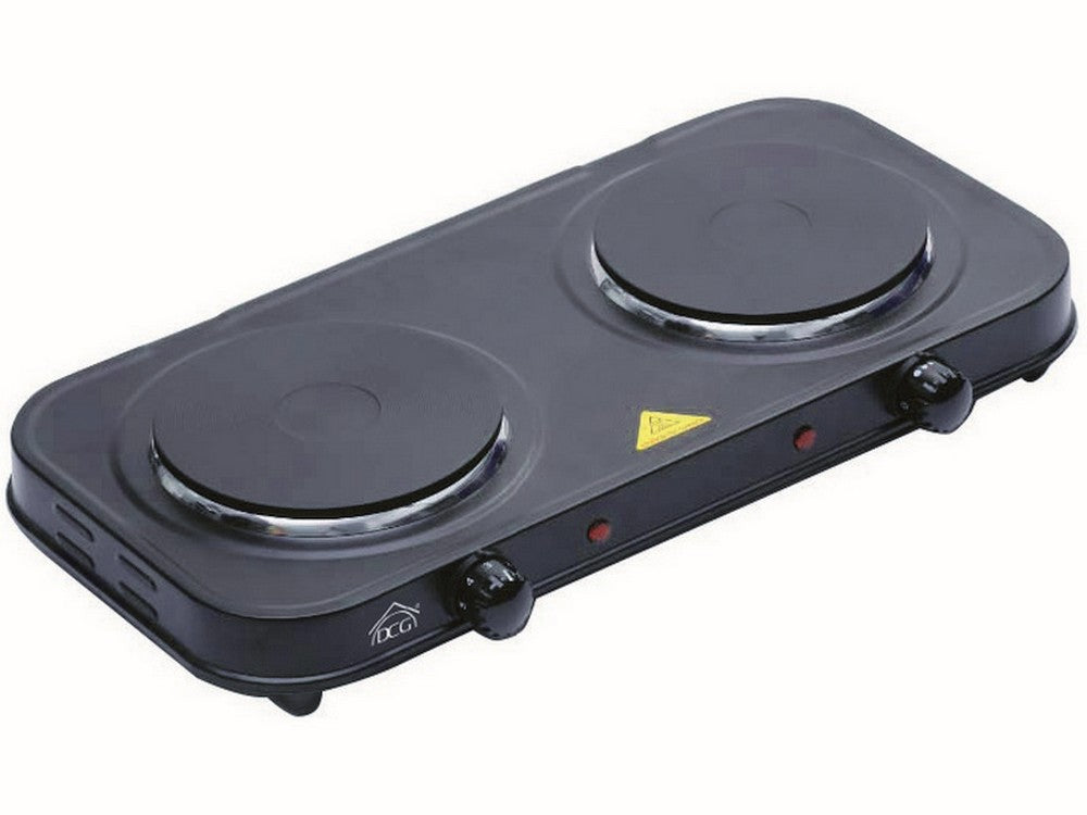 piastra elettrica 2 fuochi 2.000 w cod:ferx.vit51806