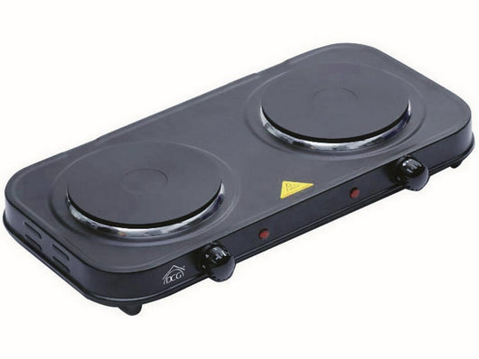 piastra elettrica 2 fuochi 2.000 w cod:ferx.vit51806