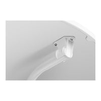 Tavolo da pranzo alto pieghevole pieghevole diametro 70 cm bianco 14_0002373