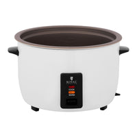 Cuociriso a vapore cuoce riso riso cotto elettrico elettrico 19 litri 2 650 watt 19 litri corpo in acciaio inox serbatoio in alluminio antiaderente misurino e cucchiaio 14 0003948