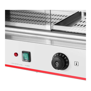 Vaporiera per hot dog 300 salsicce 100 panini 2.400 Watt 14_0004975