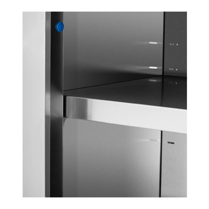 Pensile in acciaio inox 200 x 45 cm 30 kg 14_0005001