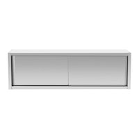 Pensile in acciaio inox 200 x 45 cm 30 kg 14_0005001