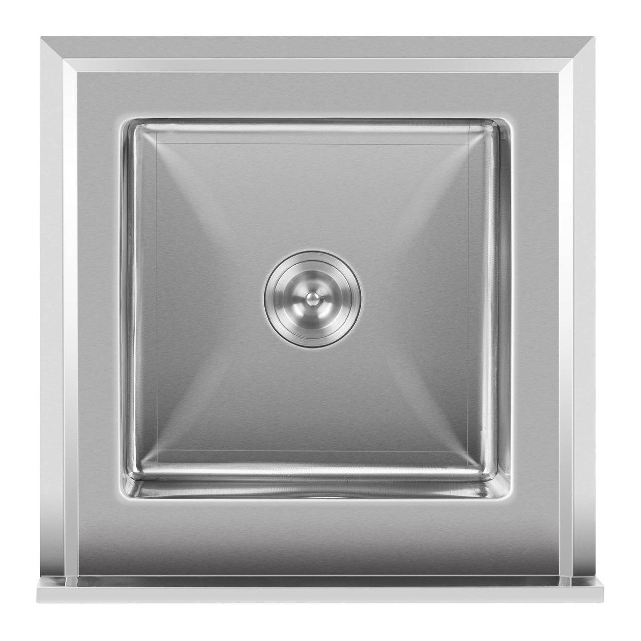 Lavello professionale 1 vasca 40 x 40 x 25 cm inox 14_0000162