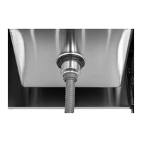 Lavello professionale 1 vasca 49 x 42 x 24 cm inox 14_0000163