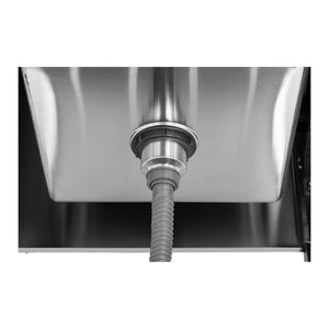 Lavello professionale 1 vasca 49 x 42 x 24 cm inox 14_0000163