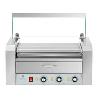 Griglia per salsicce 5 rulli cassetto scaldavivande acciaio inox 14_0001919