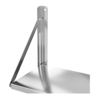 Mensola professionale professionale da parete pieghevole in acciaio inox 80 x 30 cm 40 kg 14_0001578