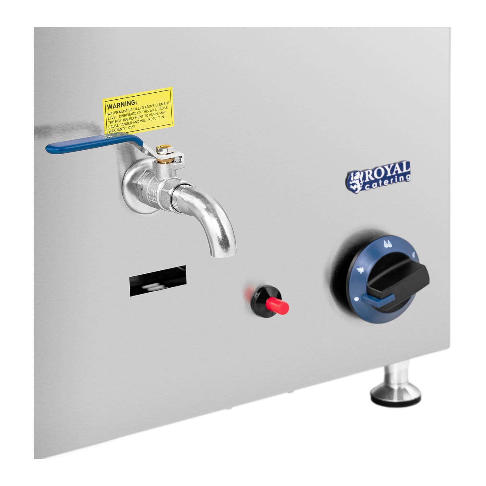 Bagnomaria gas 3300 watt - GN 1/1 - 0,03 bar - G31 14_0004208