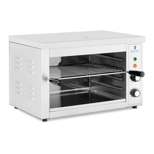 Salamandra da cucina - 3000 watt - 50 - 300 °C professionale in acciaio inox 14_0004997