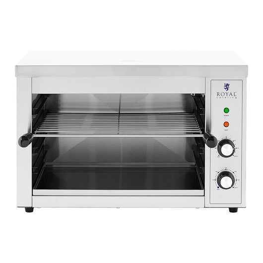 Salamandra da cucina - 3000 watt - 50 - 300 °C professionale in acciaio inox 14_0004997