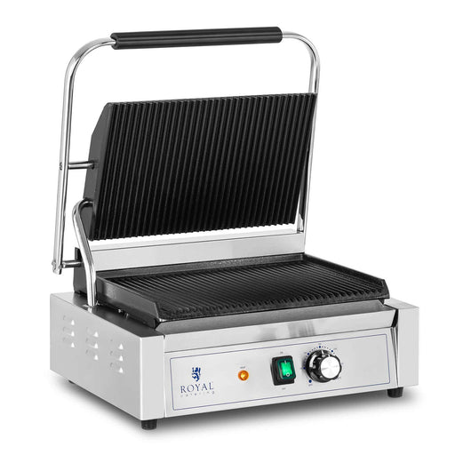 Panini grill machine professionale tostapane croque-monsieur professionale 2.200 Watt 50 - 300 °C acciaio inox 14_0004007