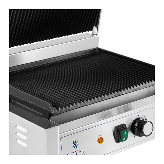 Panini grill machine professionale tostapane croque-monsieur professionale 2.200 Watt 50 - 300 °C acciaio inox 14_0004007