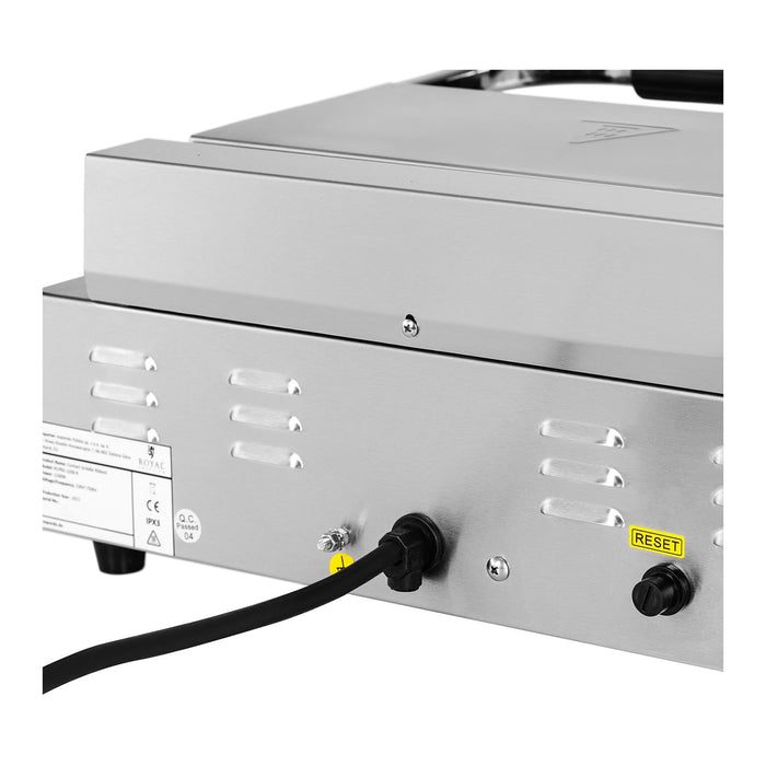 Panini grill machine professionale tostapane croque-monsieur professionale 2.200 Watt 50 - 300 °C acciaio inox 14_0004007