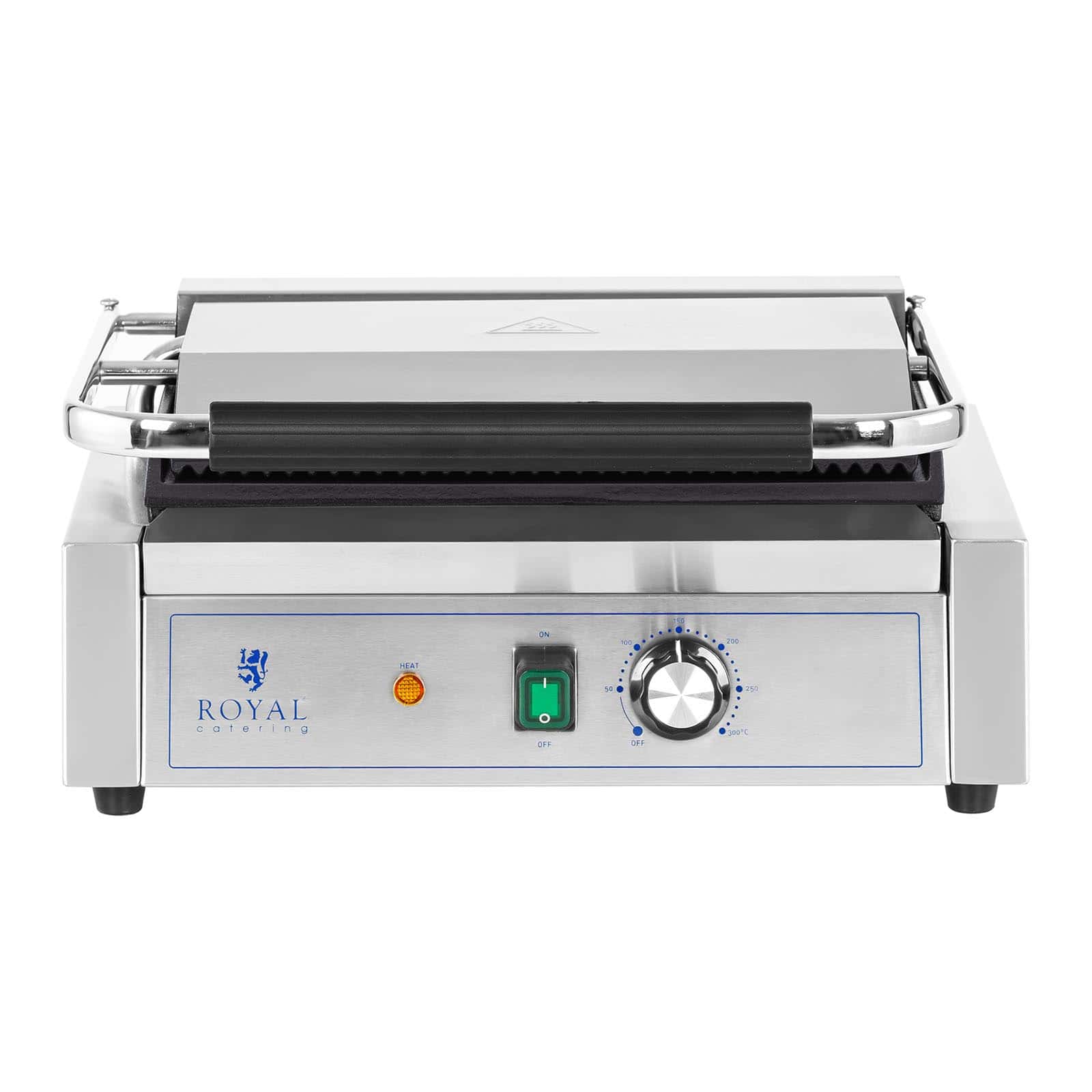 Tostiera elettrica per panini professionale plancha elettrica rigata+liscia 2.200 watt 14_0004008