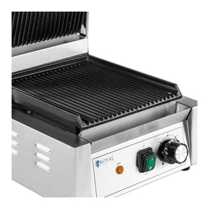 Macchina per panini Panini tostatrice 1.800 Watt rigata 50 - 300 °c con raccogligrasso in acciaio inox/ghisa 14_0004010