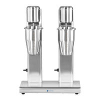 Milkshaker doppio 160 watt - 2 x 1 litri - 15.000 giri/min - acciaio inox 14_0004947