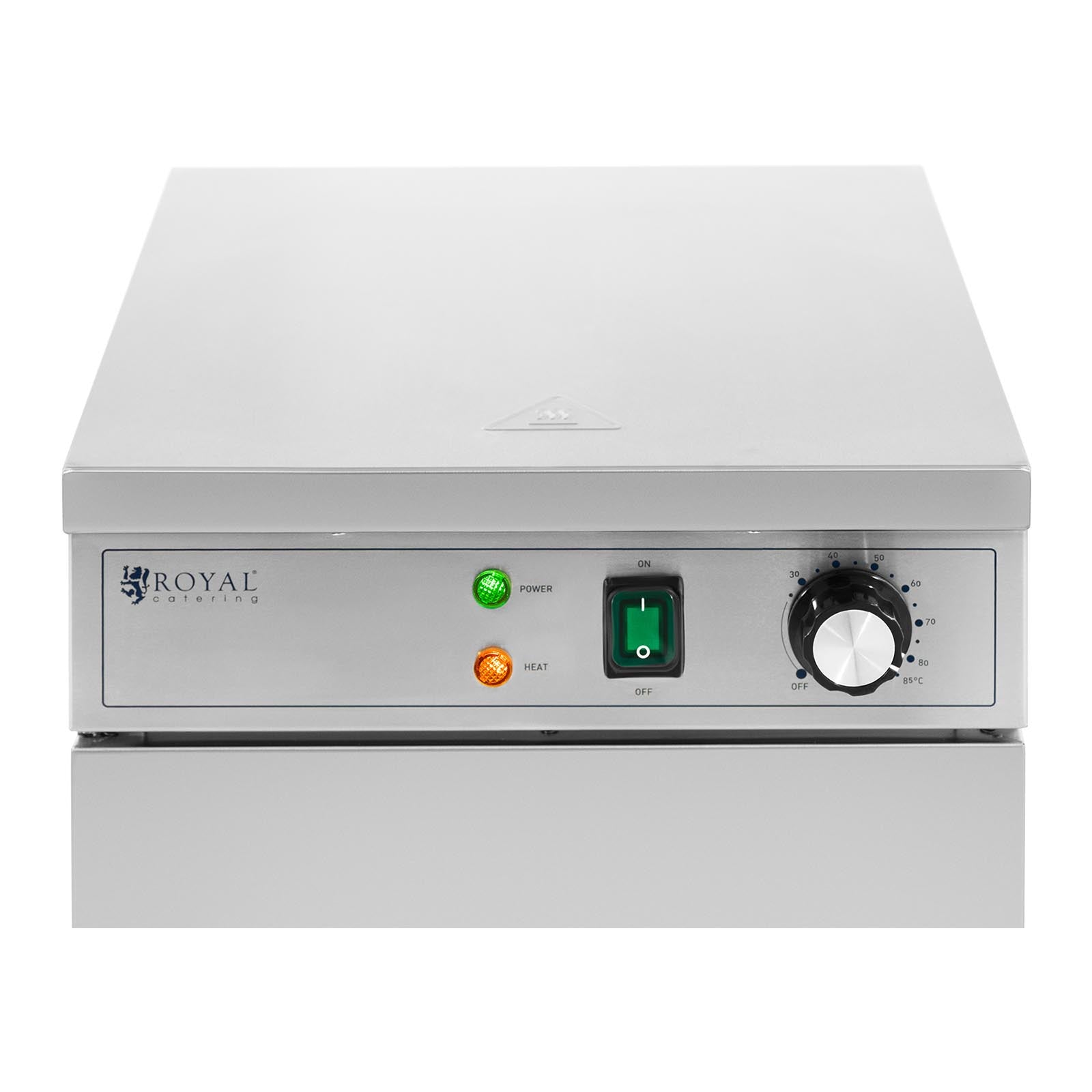 Scaldapiatti per max 60 piatti (diametro 29 cm) in acciaio inox 14_0004267