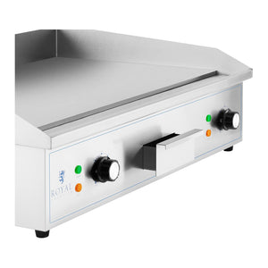 Plancha elettrica professionale - 727 x 420 mm - Superficie liscia - 4.400 watt 14_0004058