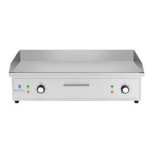 Plancha elettrica professionale - 727 x 420 mm - Superficie liscia - 4.400 watt 14_0004058