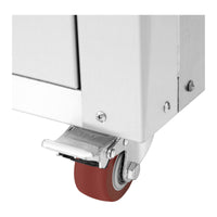 Macchina per popcorn con mobile su rotelle 71 x 56 x 71 cm acciaio inox 14_0004916