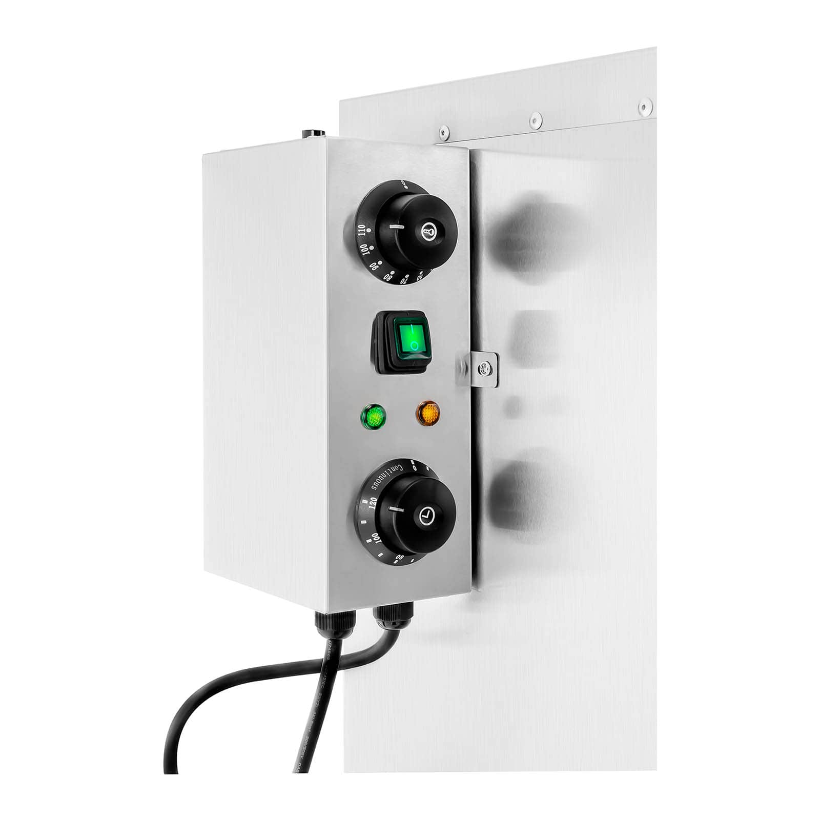 Affumicatoio professionale per carne pesce caldo e freddo mobile in acciaio inox volume 147 litri timer 0 - 120 min potenza 1000 watt materiale acciaio inox 0 - 100 °C 14_0003972