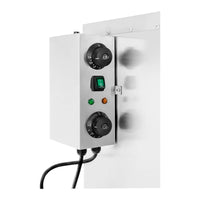 Affumicatore professionale per carne calda pesce armadio in acciaio inox volume 105 litri timer 0 - 120 min potenza 1.000 watt materiale acciaio inox 0 - 100 °c 14_0003973