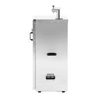 Affumicatore professionale per carne calda pesce armadio in acciaio inox volume 105 litri timer 0 - 120 min potenza 1.000 watt materiale acciaio inox 0 - 100 °c 14_0003973