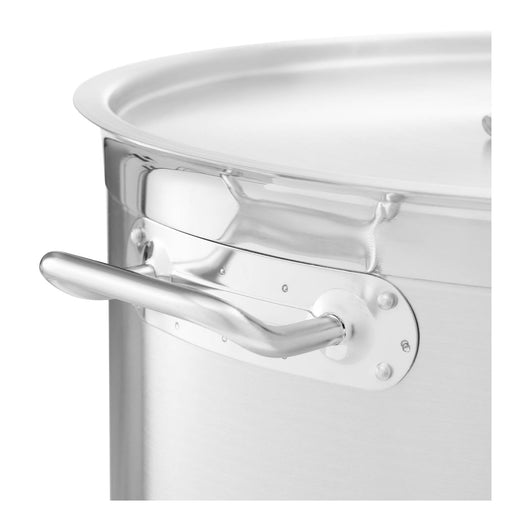 Casseruola professionale in acciaio inox per induzione da 17 litri 14_0004160