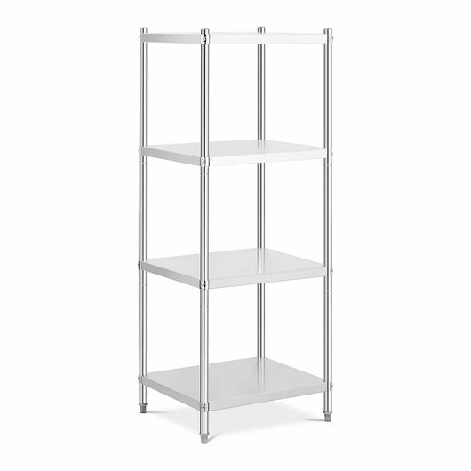 Ripiano in acciaio inox 70 x 60 x 180 cm 200 kg professionale 14_0005185