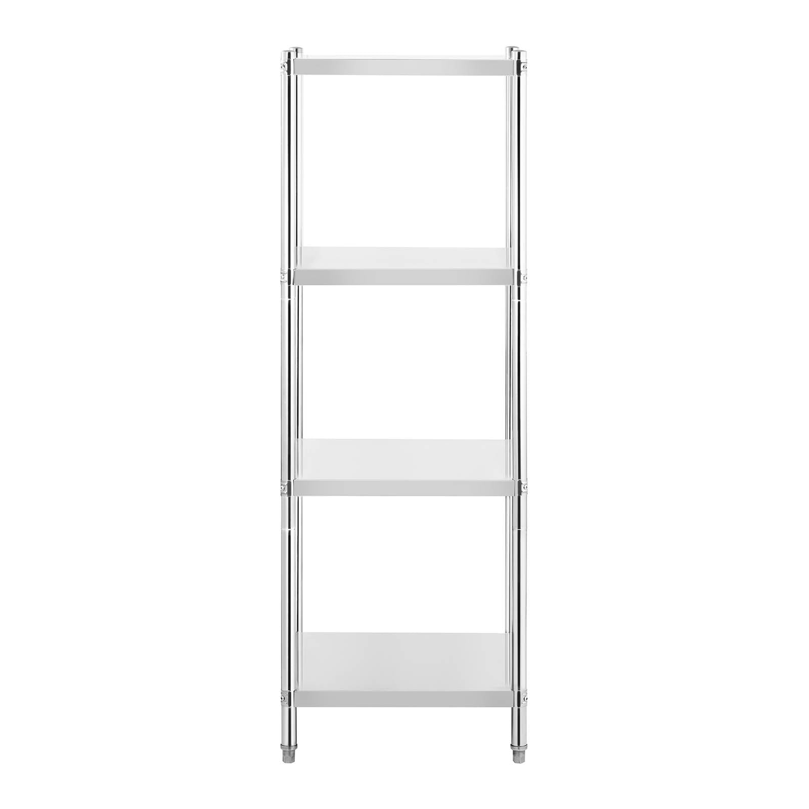 Ripiano in acciaio inox 60 x 60 x 180 cm 200 kg professionale 14_0005187