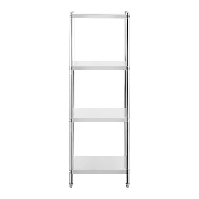 Ripiano in acciaio inox 60 x 60 x 180 cm 200 kg professionale 14_0005187