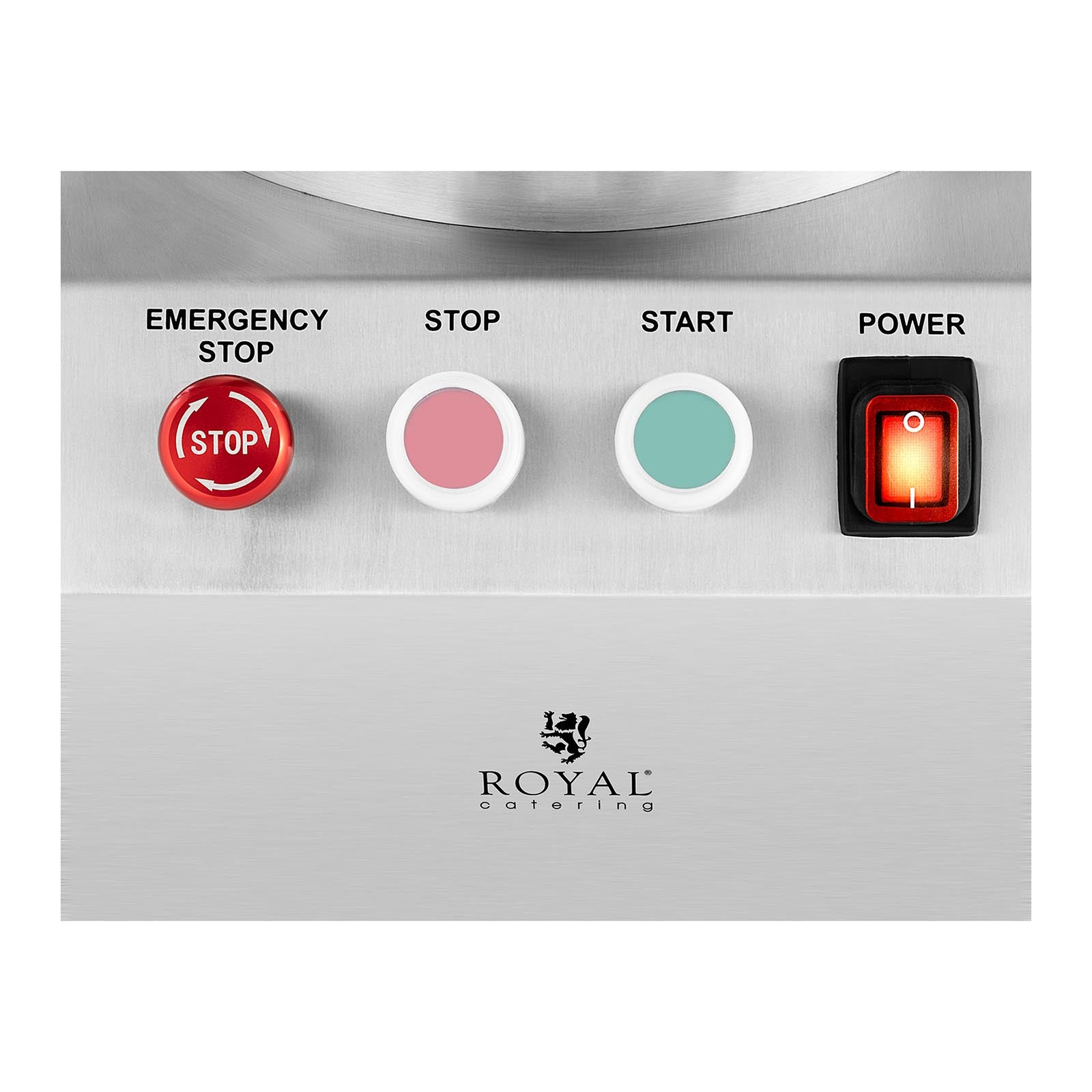 Cutter da cucina 1400 giri/min 8 litri professionale in acciaio inox 14_0004528