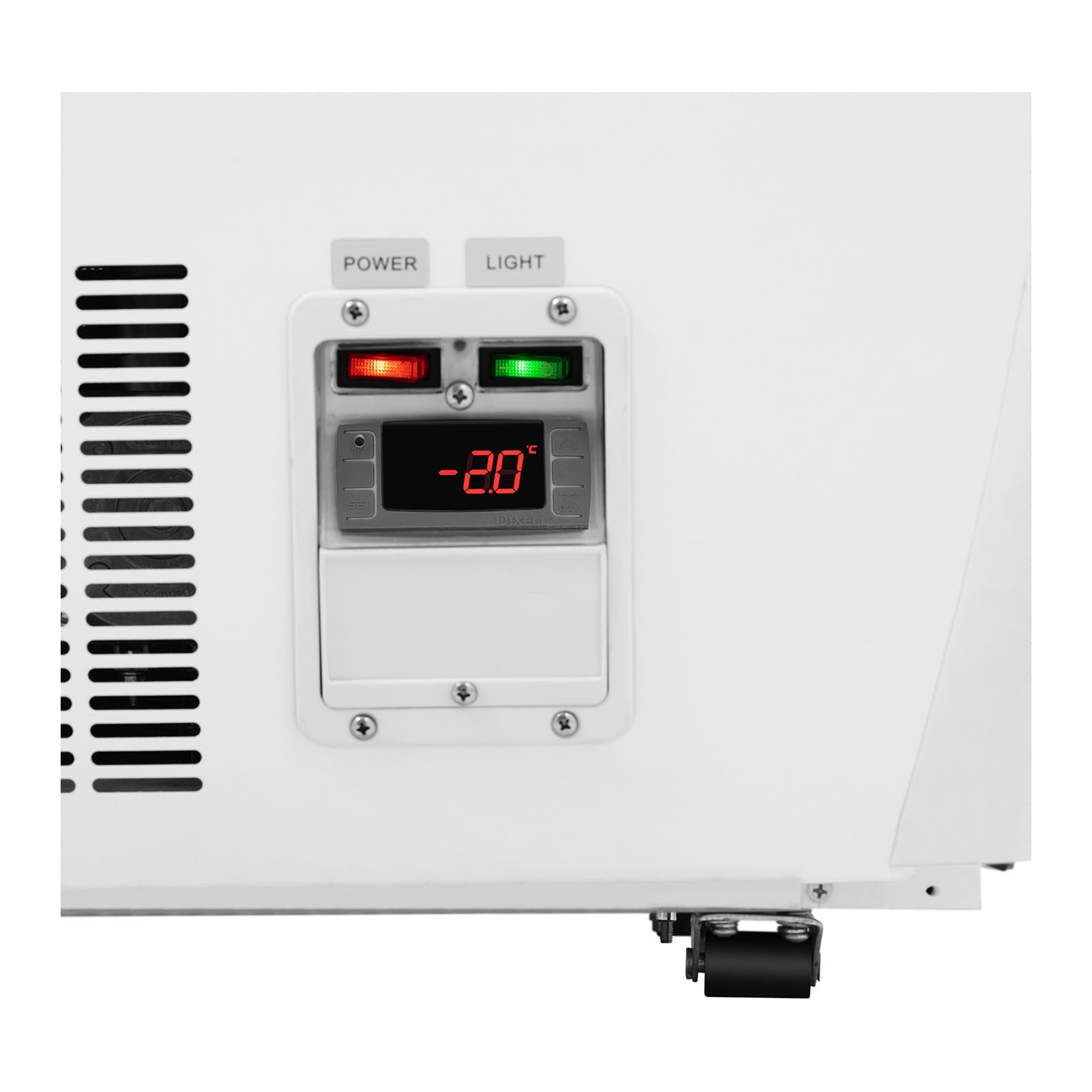 Contenitore refrigerato vetrina refrigerata orizzontale banco aperto isola self-service (volume: 85 litri, temperatura: -2 - 10 °C, potenza: 230 watt) 14_0005354